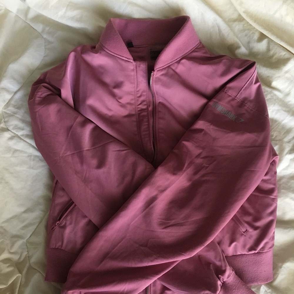 Gymshark Mauve Bomber Jacket
